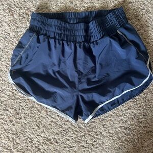 ZYIA Dark Blue Women's Athletic Shorts